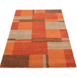 OCI DIE TEPPICHMARKE Castle Beppo Webteppich 160 x 230 cm Orange/Rot/Mehrfarbig