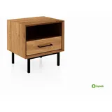 byoak Kleiderschrank RETRO aus Massivholz, Naturgeölt