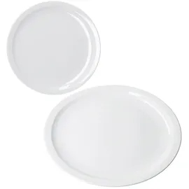 Mambocat 2er Set Bianco Pizzateller weiß 30,5cm Ø 162067