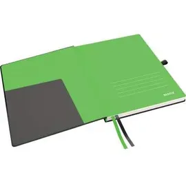 Leitz Notizbuch A4 kariert Schwarz
