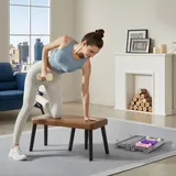 HOMCOM Kurzhantel Set mit Koffer Tragbar Hantelset  6er Set Stahl Rot+Gelb+Grün