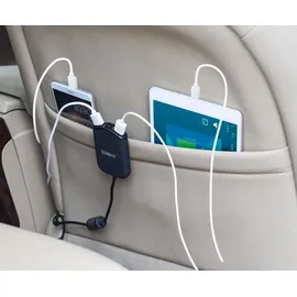 Technaxx Family Car Charger TE14 4x USB 12,0 - 24,0 V Schwarz