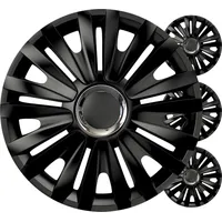 4-teiliges Radkappen-set, Royal Black, 14 Zoll, Farbe: Box