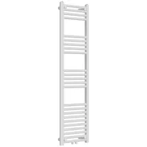 neu.haus Handtuchheizkörper Voss 1400 x 400 mm 485 W weiß Mittelventil