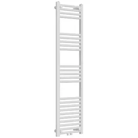 neu.haus Handtuchheizkörper Voss 1400 x 400 mm 485 W weiß Mittelventil