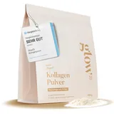 Glow25® Collagen Pulver [450g] - Unser Original - Kollagen Hydrolysat - Gute Löslichkeit - Neutral