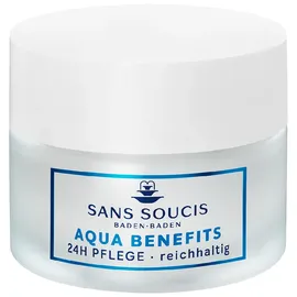 Sans Soucis Aqua Benefits Gesichtscreme 24h Pflege Creme 50 ml