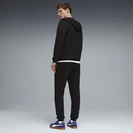 Puma Jogginganzug "Essentials Elevated Trainingsanzug Herren", Herren, Gr. XS, schwarz, Obermaterial: 100% Baumwolle. Kapuzenfutter: 100% Baumwolle. Rippe: 3% Elasthan, 97% Baumwolle. Seitentasche – Oben: 100% Baumwolle, Sportanzüge Jogginganzug