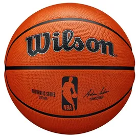 Wilson NBA Authentic Outdoor Basketball Orange/Black 5
