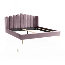 SalesFever Muschelbett 140 x 200 cm Rosa