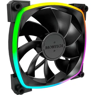 Montech RX120 PWM ARGB PC-Gehäuse-Lüfter Schwarz