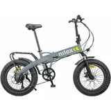 NILOX J4 Plus Faltbares Elektrofahrrad - Grey - One Size