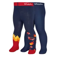 Playshoes Strumpfhose Feuerwehr 2er Set in Marine | Gr.: