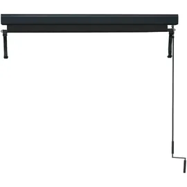 Mendler Vertikalmarkise 250 x 180 cm Schwarz