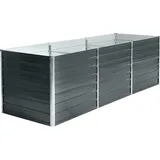 Estexo Hochbeet 240 x 80 x 77 cm Grau