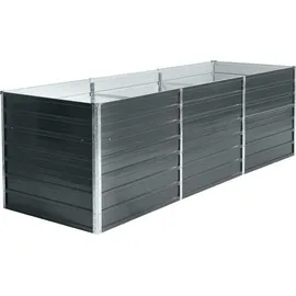 Estexo Hochbeet 240 x 80 x 77 cm Grau