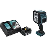 Makita DML 812 RM1 Akku LED Handstrahler Taschen Lampe 18 V 1250 lm + 1x Akku 4,0 Ah + Ladegerät