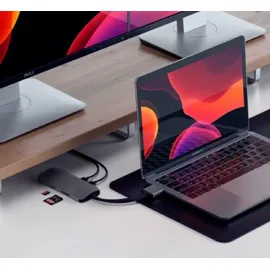 Satechi Dual Multimedia Adapter - Schwarz