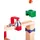 HaPe Zweispurige Murmelbahn mit Domino