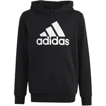 Adidas Unisex Kinder Big Logo Essentials Cotton Hoodie, Black/White, 9-10 Years