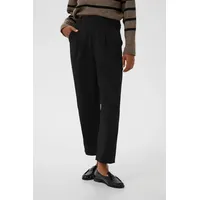 Kaffe KAmerle Bundfaltenhose Schwarz 36