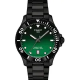 TISSOT T120.410.33.091.00 Taucher-Armbanduhr Seastar 1000 Quarz Schwarz/Grün