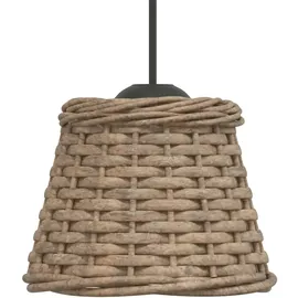 vidaXL Lampenschirm Braun Ø15x12 cm Korbweide