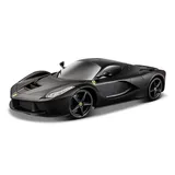 MAISTO Tech R/C Ferrari LaFerrari 1:24, 2,4 GHz, mit Pistolengriff-Steuerung, ab 5 Jahren, 20 cm, matt schwarz