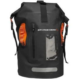 Savage Gear WP Rollup Rucksack - Wasserdichter Angelrucksack mit Roll-up-and-Click-Verschluss, verstellbare Gurte für Bankangler, Wandern, Camping, Outdoor-Abenteuer, wasserdichte Ausrüstung 40L