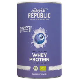 Harvest Republic Bio Whey Protein Blaubeere 320 g Pulver