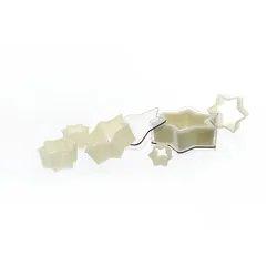 Schneider - Ausstechersatz Stern, glatt 7-teilig, Material: Nylon, hitzebeständig bis +160°C