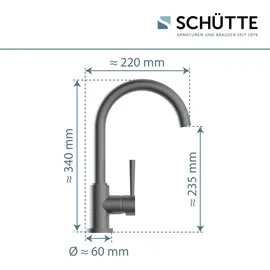 Schütte Cornwall graphit matt 79162