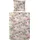 Primera Perkal-Bettwäsche Ernesta Blumendesign Rot 135 x 200 cm + 80 x 80 cm