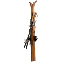 Chic Antique Vintage Deko Ski mit Stöcken, L90/B5 cm