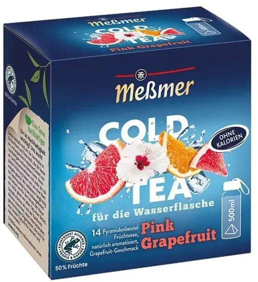 Preisvergleich Produktbild 14 Beutel Cold Tea »Pink Grapefruit« pink, Meßmer