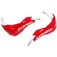 Acerbis X-Factory Handschutz für Motorrad rot/weiß
