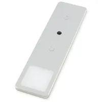 Kalb Material Für Möbel kalb LED Unterbauleuchten SET Solid2, silbergrau mit mech. Schalter, 3W, 200cm Kabellänge, 1er Set neutralweiss