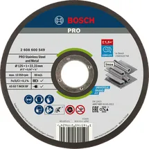 Bosch Trennscheibe 125 mm 1 St.