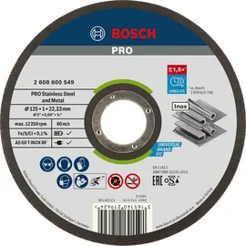 Bosch Trennscheibe 125 mm 1 St.