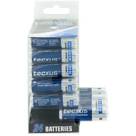 Tecxus Mignon AA LR6 UM3 Alkaline Batterien mit hoher Leistungsfähigkeit