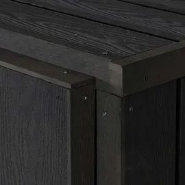 Mendler WPC-Mülltonnenverkleidung HWC-J28 80 x 117 cm grau