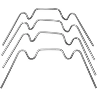 Green>it Glass clips for greenhouses small 16 cm transparent
