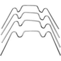 Green>it Glass clips for greenhouses small 16 cm transparent