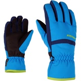 Ziener LEJANO Kinder AS Ski-Handschuhe/Wintersport | Wasserdicht Atmungsaktiv, persian blue, 6