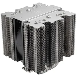 Silverstone XED120S - 4U Hochleistungs-CPU-Kühler mit 240W TDP für gängige AMD- & Intel-Prozessorsockel, SST-XED120S CPU-Kühler aluminium/schwarz, 120 mm),