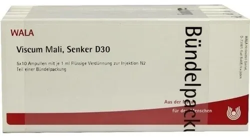 VISCUM MALI Senker D 30 Ampullen 50 ml