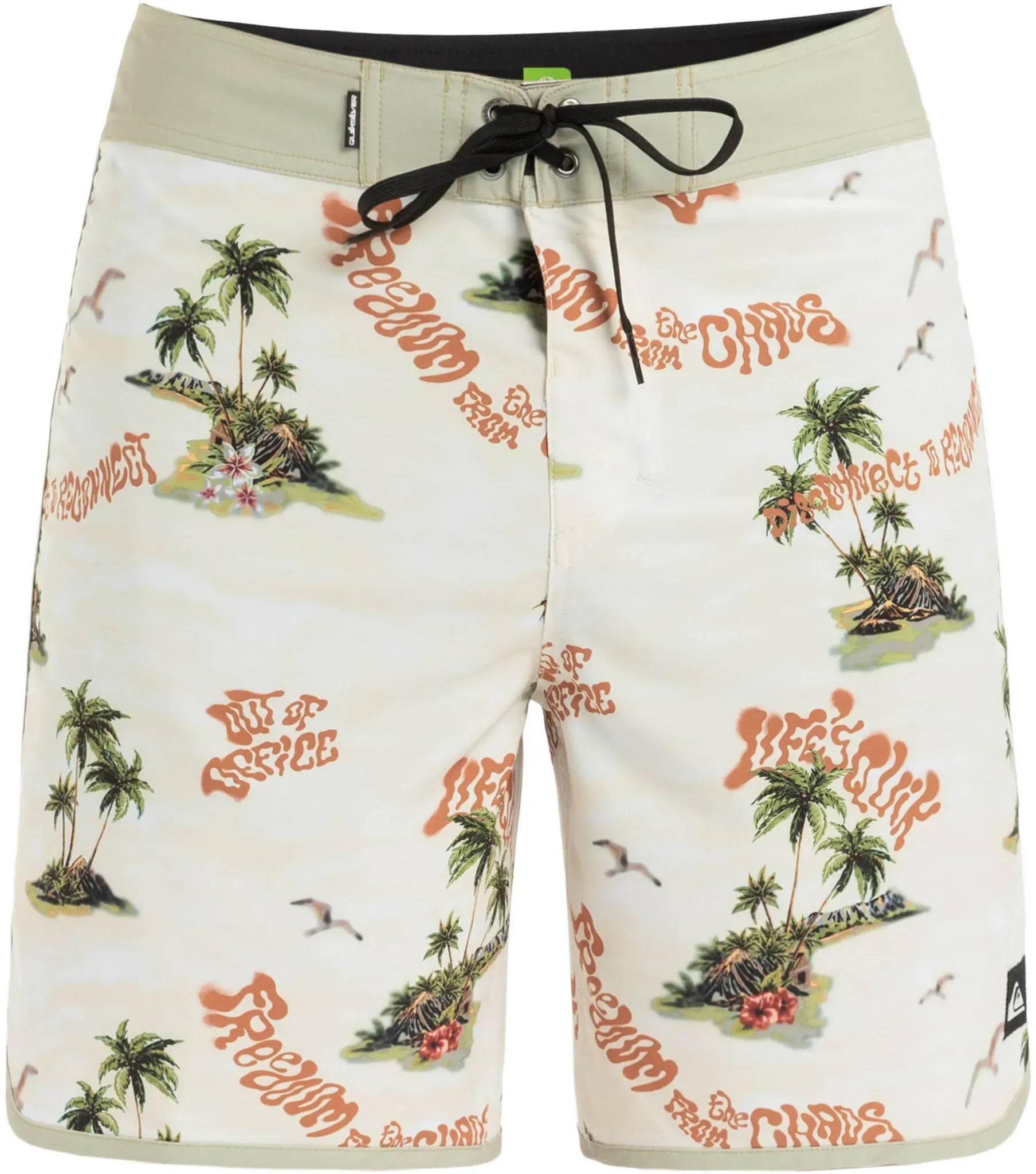 Quiksilver SURFSILK Badehose Herren in abbey stone naturama, Größe 30 - beige