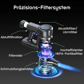 casativo-tech Casativo 2in1 Akku Staubsauger Wischaufsatz