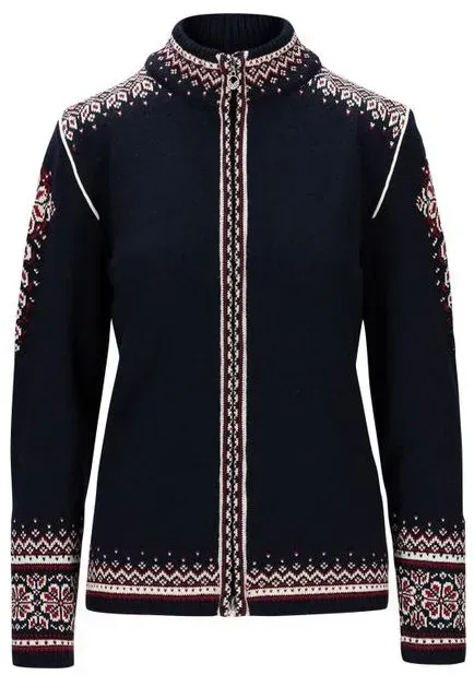 Dale of Norway 140th Anniversary Fem Jacket navy redrose offwhite (H) XL