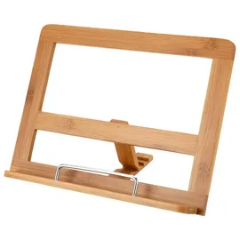 Excellent Houseware Kochbuchhalter Bambus 32 x 24 cm Braun